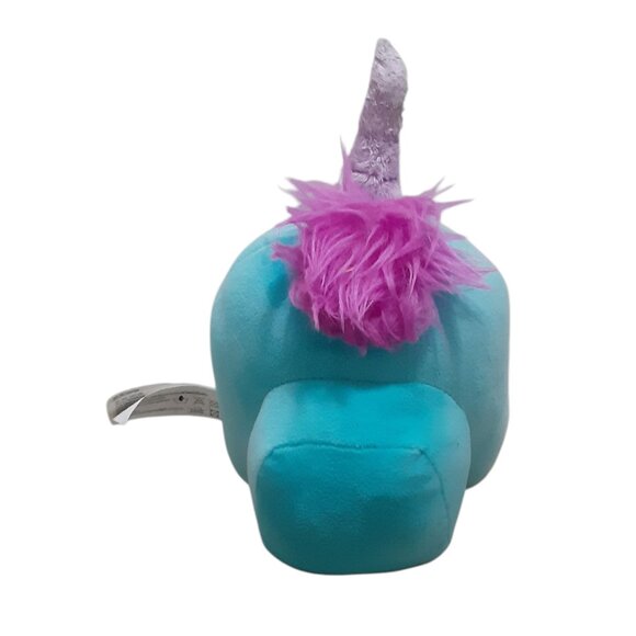 Among Us Plush Cyan Crewmate 7" Unicorn Series 3 Toikido Just Toys - Picture 2 of 4